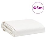 vidaXL Celta, biela Ø 3 m 650 g/m² – Obrázok 8