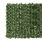 vidaXL Balkónová zástena s tmavozelenými listami 200x150 cm – Obrázok 3