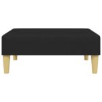 vidaXL Podnožka čierna 77x55x31 cm látková – Obrázok 4