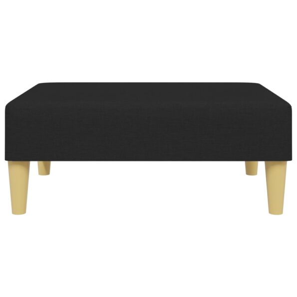 vidaXL Podnožka čierna 77x55x31 cm látková – Obrázok 4