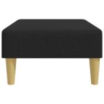 vidaXL Podnožka čierna 77x55x31 cm látková – Obrázok 5