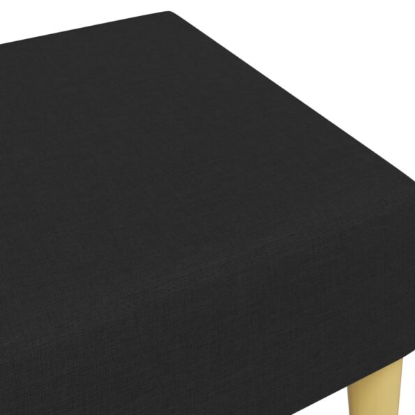 vidaXL Podnožka čierna 77x55x31 cm látková – Obrázok 6