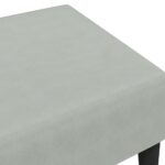 vidaXL Podnožka bledosivá 77x55x31 cm zamat – Obrázok 6