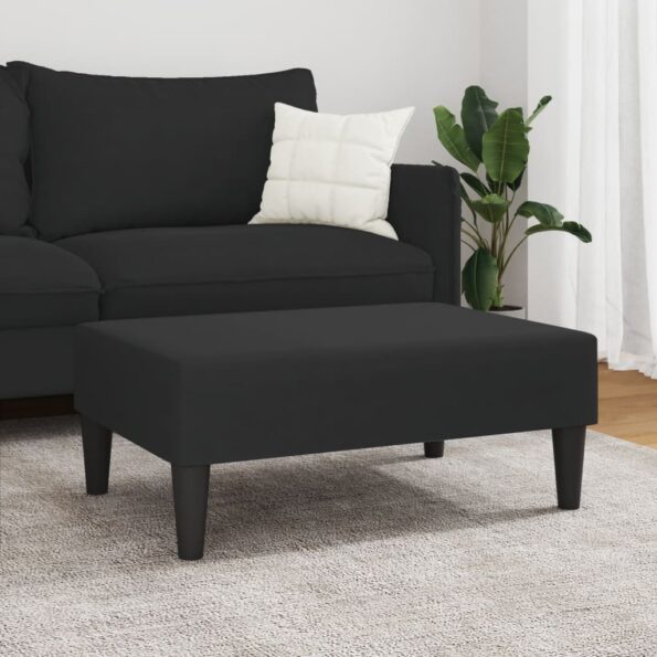 vidaXL Podnožka čierna 77x55x31 cm zamat – Obrázok 3