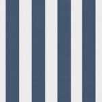 vidaXL Vankúše do exteriéru 2 ks pruhované 45x45cm tmavomodré – Obrázok 4