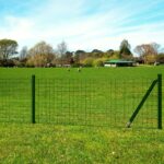 vidaXL Euro plot, oceľ 10x1,7 m, zelený