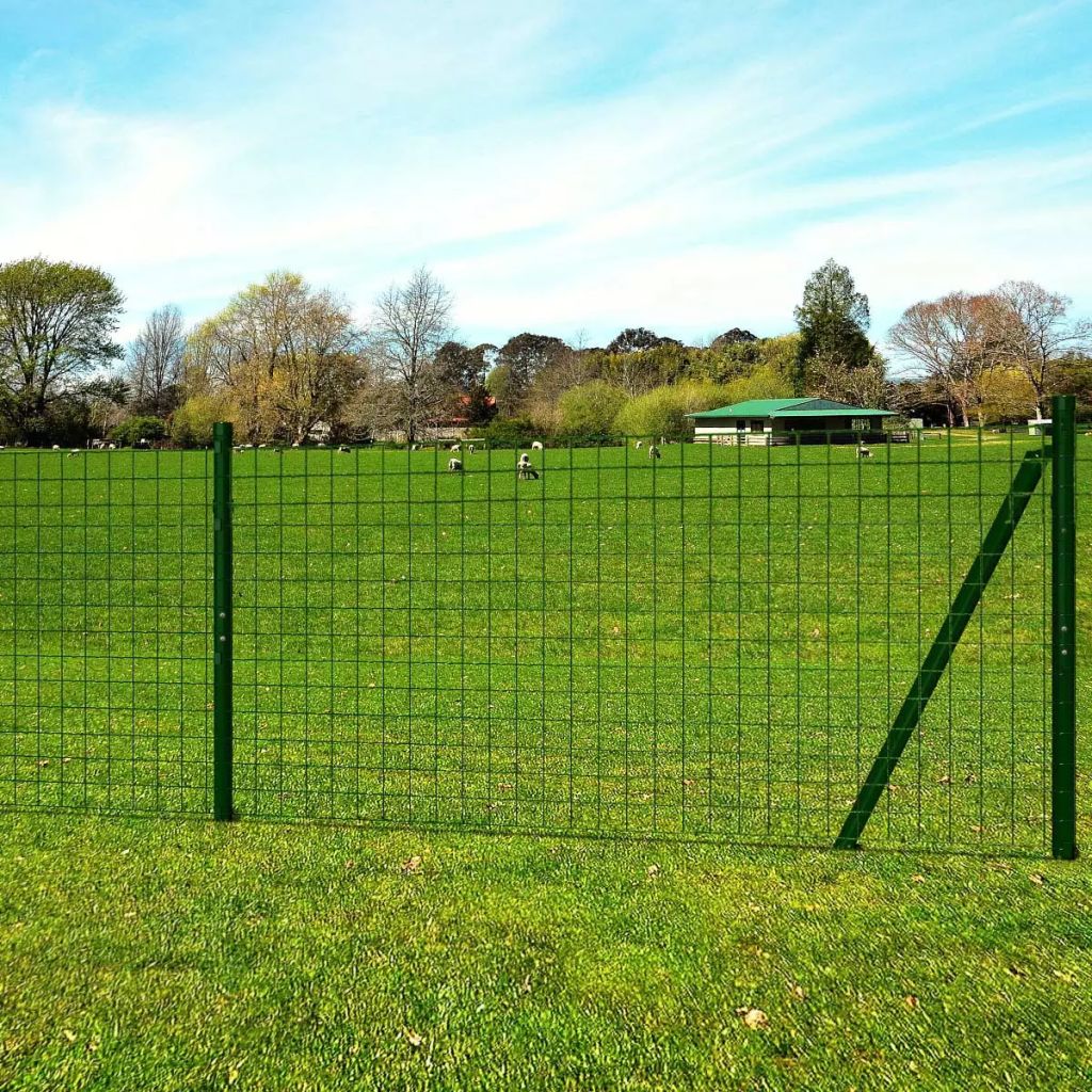 VXL8718475519980_m_en_hd_1.jpg vidaXL Euro plot, oceľ 10x1,7 m, zelený – Obrázok 1