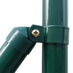 vidaXL Euro plot, oceľ 25x1,7 m, zelený – Obrázok 3