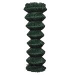 vidaXL Drôtené pletivo, oceľ 1,25x15 m, zelené – Obrázok 3