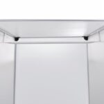 vidaXL Modulárna skrinka s 9 priečinkami 109x36,5x143 cm, biela – Obrázok 5