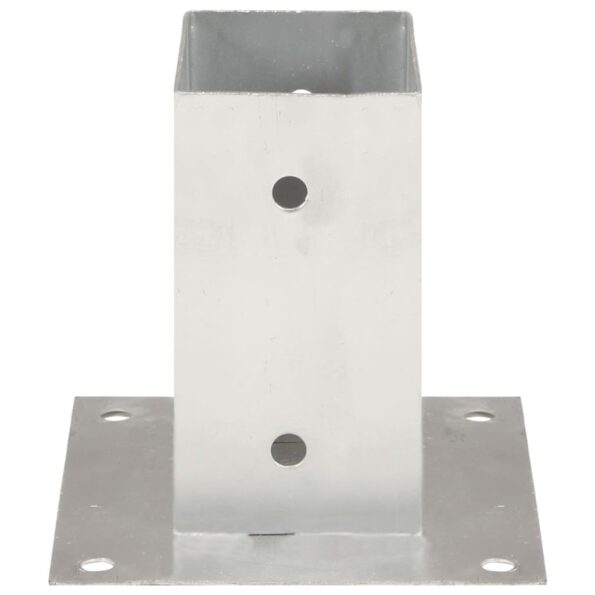 vidaXL Kotvy na stĺpiky 4 ks 71 mm galvanizovaný kov – Obrázok 4