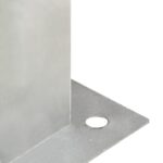 vidaXL Kotvy na stĺpiky 4 ks 71 mm galvanizovaný kov – Obrázok 6
