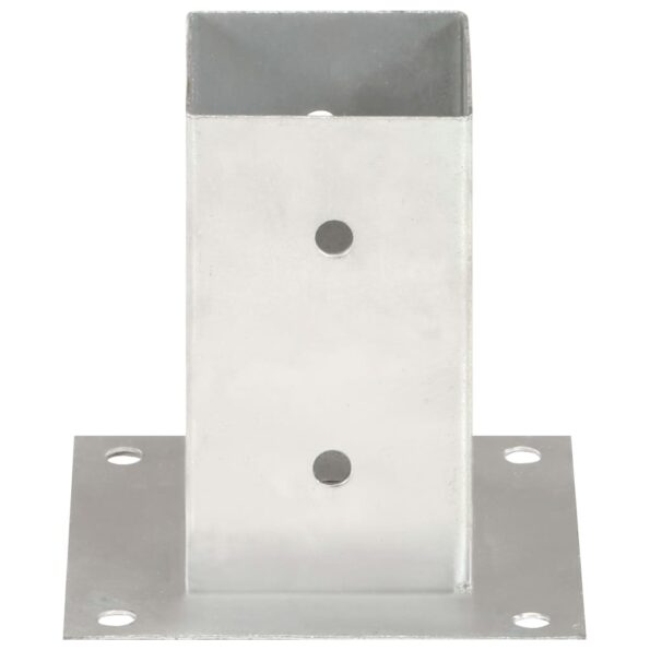 vidaXL Kotvy na stĺpiky 4 ks 81 mm galvanizovaný kov – Obrázok 4
