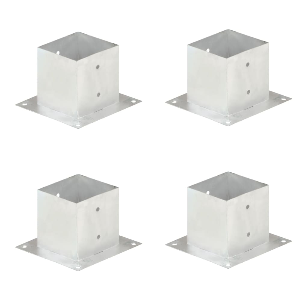 VXL8719883833743_a_en_hd_1.jpg vidaXL Kotvy na stĺpiky 4 ks 141 mm galvanizovaný kov – Obrázok 1