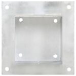 vidaXL Kotvy na stĺpiky 4 ks 141 mm galvanizovaný kov – Obrázok 2
