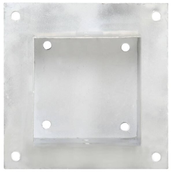 vidaXL Kotvy na stĺpiky 4 ks 141 mm galvanizovaný kov – Obrázok 2