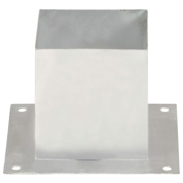 vidaXL Kotvy na stĺpiky 4 ks 141 mm galvanizovaný kov – Obrázok 5