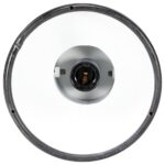 vidaXL Industriálna stropová lampa čierna mangovník E27 – Obrázok 8