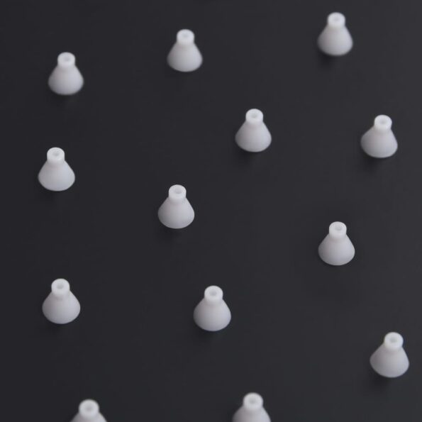 vidaXL Dažďová sprchová hlavica, oceľ 50 cm, okrúhla, čierna – Obrázok 2