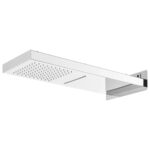 vidaXL Sprchový systém nehrdzavejúca oceľ 201 strieborný – Obrázok 3