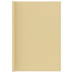 vidaXL Koberec do stanu 200x200 cm béžový