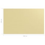vidaXL Koberec do stanu 250x400 cm béžový – Obrázok 4