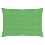 vidaXL Tieniaca plachta 160 g/m² obdĺžnik svetlozelená 2,5x5 m HDPE