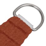 vidaXL Tieniaca plachta 160 g/m² tehlovočervená 2,5x4,5 m HDPE – Obrázok 4