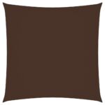 vidaXL Tieniaca plachta oxfordská látka obdĺžniková 2x2,5m hnedá