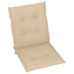 vidaXL Podložky na záhradné stoličky, nízke operadlo 6 ks 100x50x3 cm – Obrázok 3