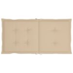 vidaXL Podložky na záhradné stoličky, nízke operadlo 6 ks 100x50x3 cm – Obrázok 5