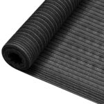 vidaXL Tieniaca sieť antracitová 2x25 m HDPE 195 g/m²