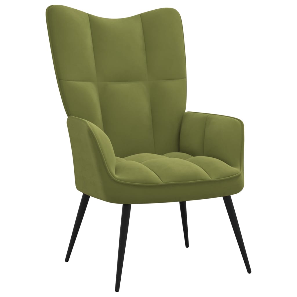VXL8720286424476_a_en_hd_1.jpg vidaXL Relaxačné kreslo bledozelené zamat – Obrázok 1