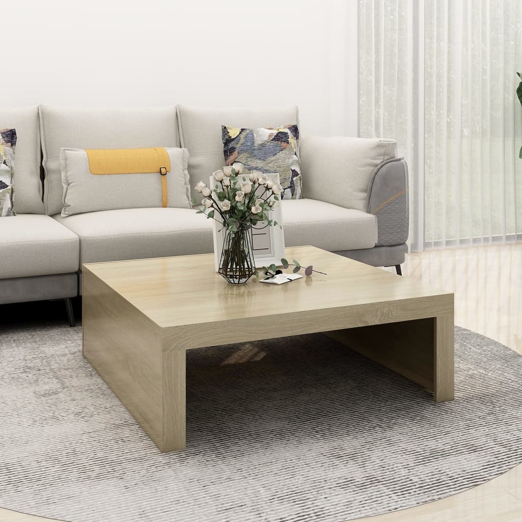 VXL8720286611081_m_en_hd_1.jpg vidaXL Konferenčný stolík, dub sonoma 100x100x35 cm, kompozitné drevo – Obrázok 1
