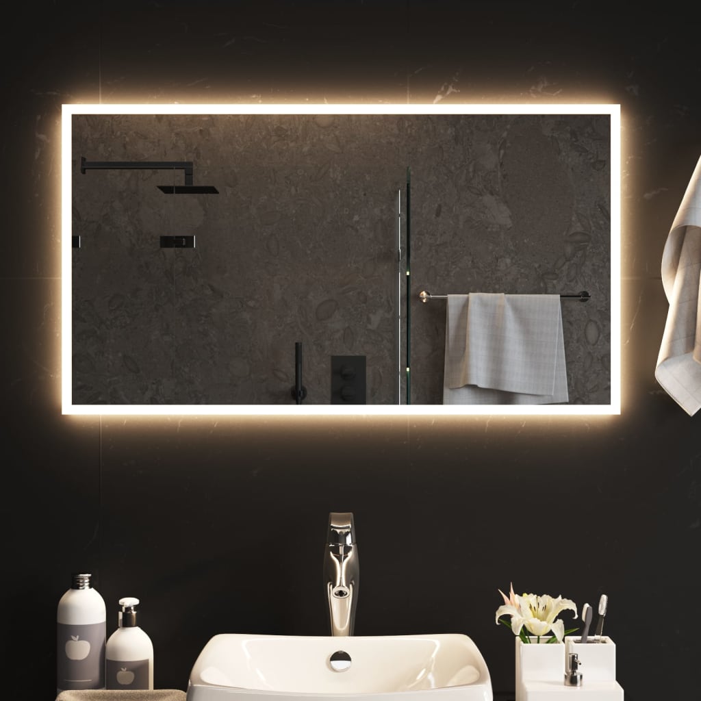 VXL8720286876947_m_en_hd_1.jpg vidaXL LED kúpeľňové zrkadlo 90x50 cm – Obrázok 1