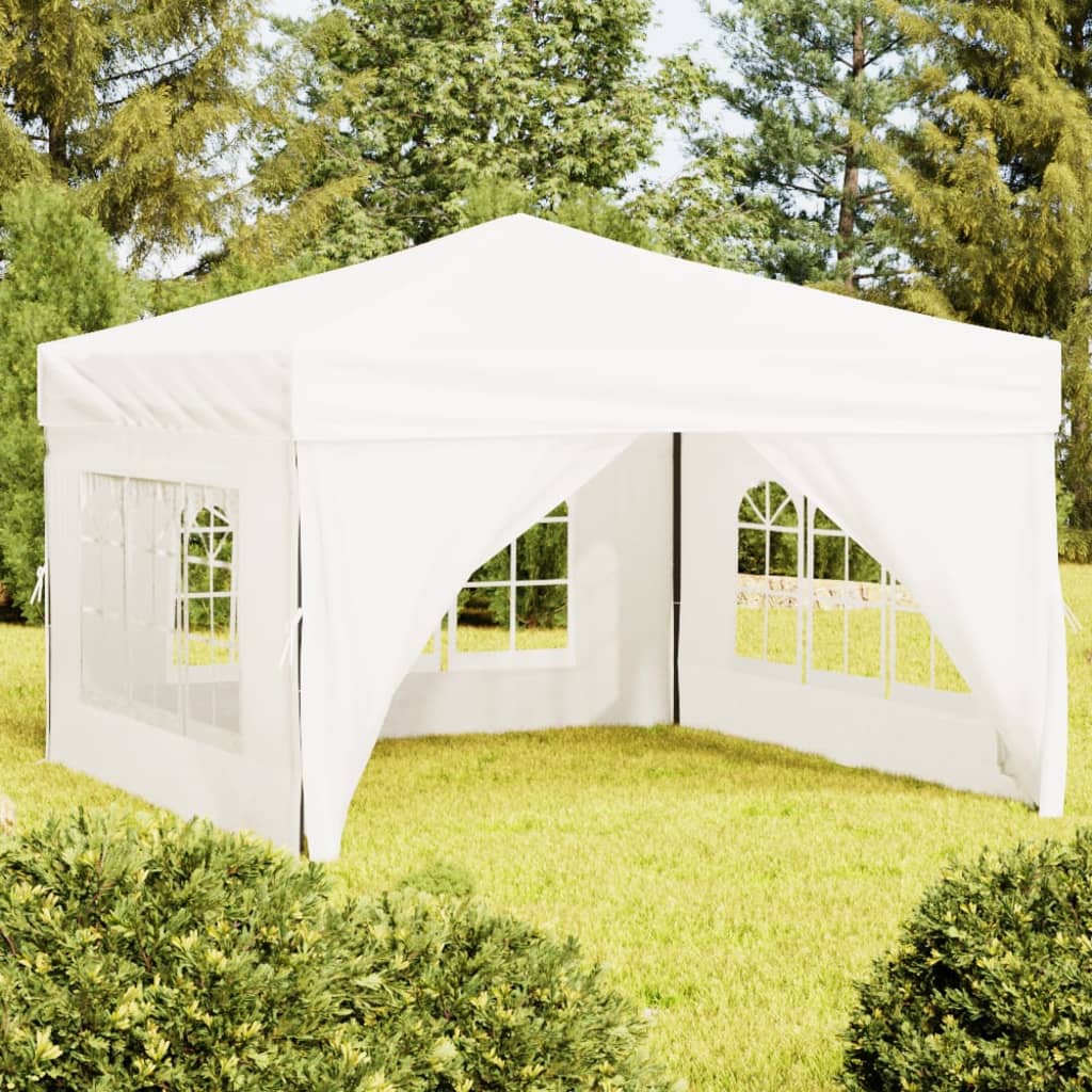 VXL8720286974582_m_en_hd_1.jpg vidaXL Skladací párty stan s bočnicami biely 3x3 m – Obrázok 1
