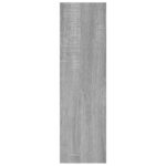 vidaXL Nástenná polica sivá sonoma 75x16x55 cm spracované drevo – Obrázok 4
