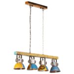 vidaXL Industriálna stropná lampa 25 W farebná 111 cm E27 – Obrázok 2