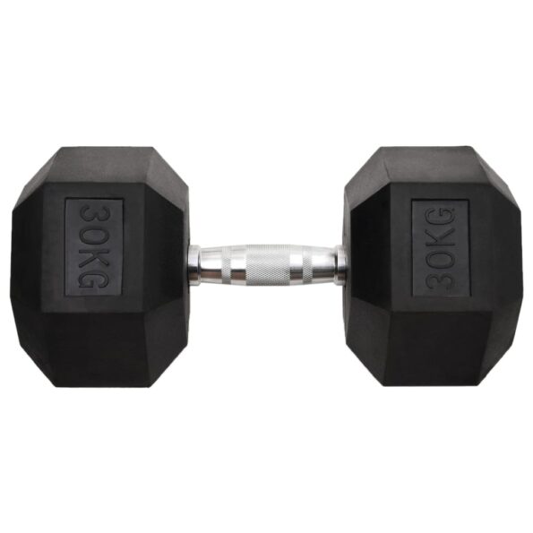 vidaXL Jednoručná činka 30 kg liatina – Obrázok 3