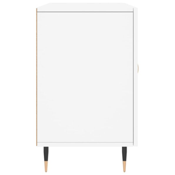 vidaXL Komoda, biela 100x36x60 cm, kompozitné drevo – Obrázok 7