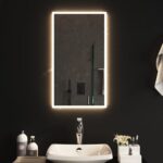 vidaXL LED kúpeľňové zrkadlo 40x70 cm – Obrázok 3
