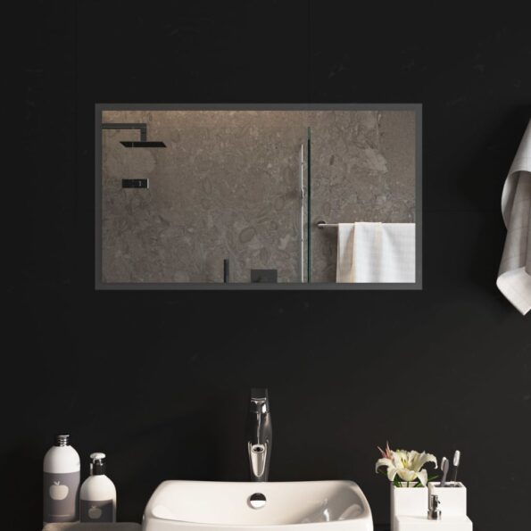 vidaXL LED kúpeľňové zrkadlo 40x70 cm – Obrázok 4