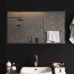 vidaXL LED kúpeľňové zrkadlo 50x90 cm – Obrázok 4