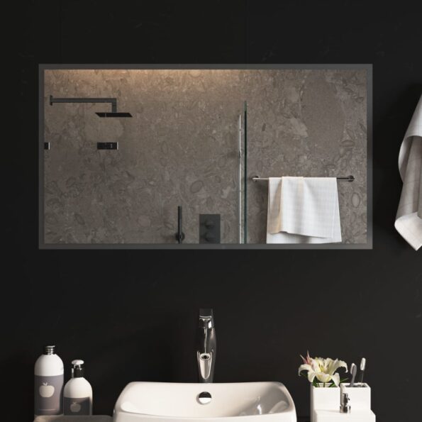 vidaXL LED kúpeľňové zrkadlo 50x90 cm – Obrázok 4