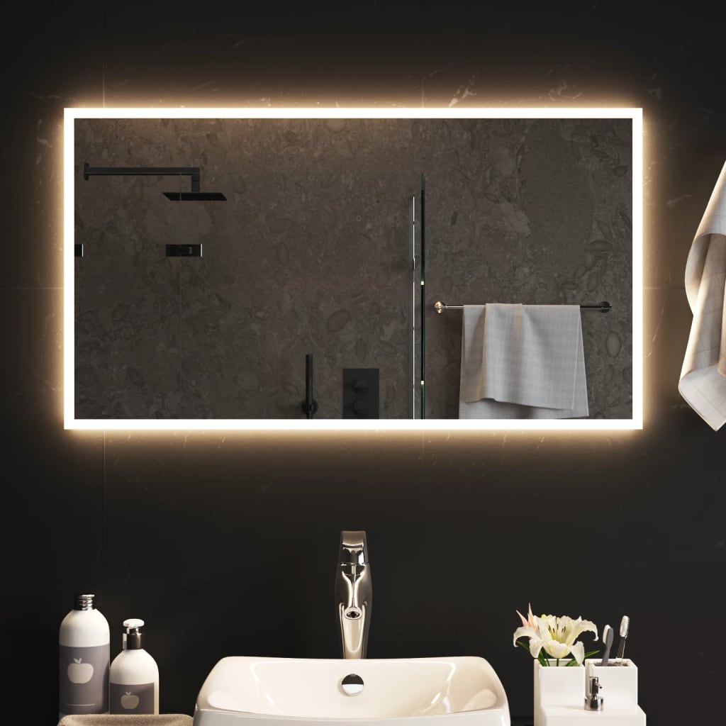 VXL8720845666576_m_en_hd_1.jpg vidaXL LED kúpeľňové zrkadlo 50x90 cm – Obrázok 1