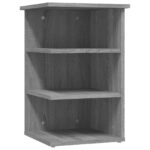 vidaXL Príručná skrinka sivý dub sonoma 35x35x55 cm spracované drevo – Obrázok 2