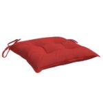 vidaXL Vankúše na paletové sedenie 2 ks červené 50x50x7cm oxford.látka – Obrázok 3