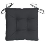 vidaXL Vankúše na paletové sedenie 2 ks čierne 50x50x7cm oxford. látka – Obrázok 5