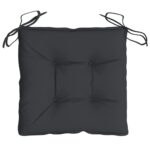 vidaXL Vankúše na paletové sedenie 4 ks čierne 50x50x7cm oxford. látka – Obrázok 5