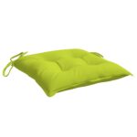 vidaXL Vankúše na pal.sedenie 6ks žiarivozelené 50x50x7cm oxford.látka – Obrázok 3